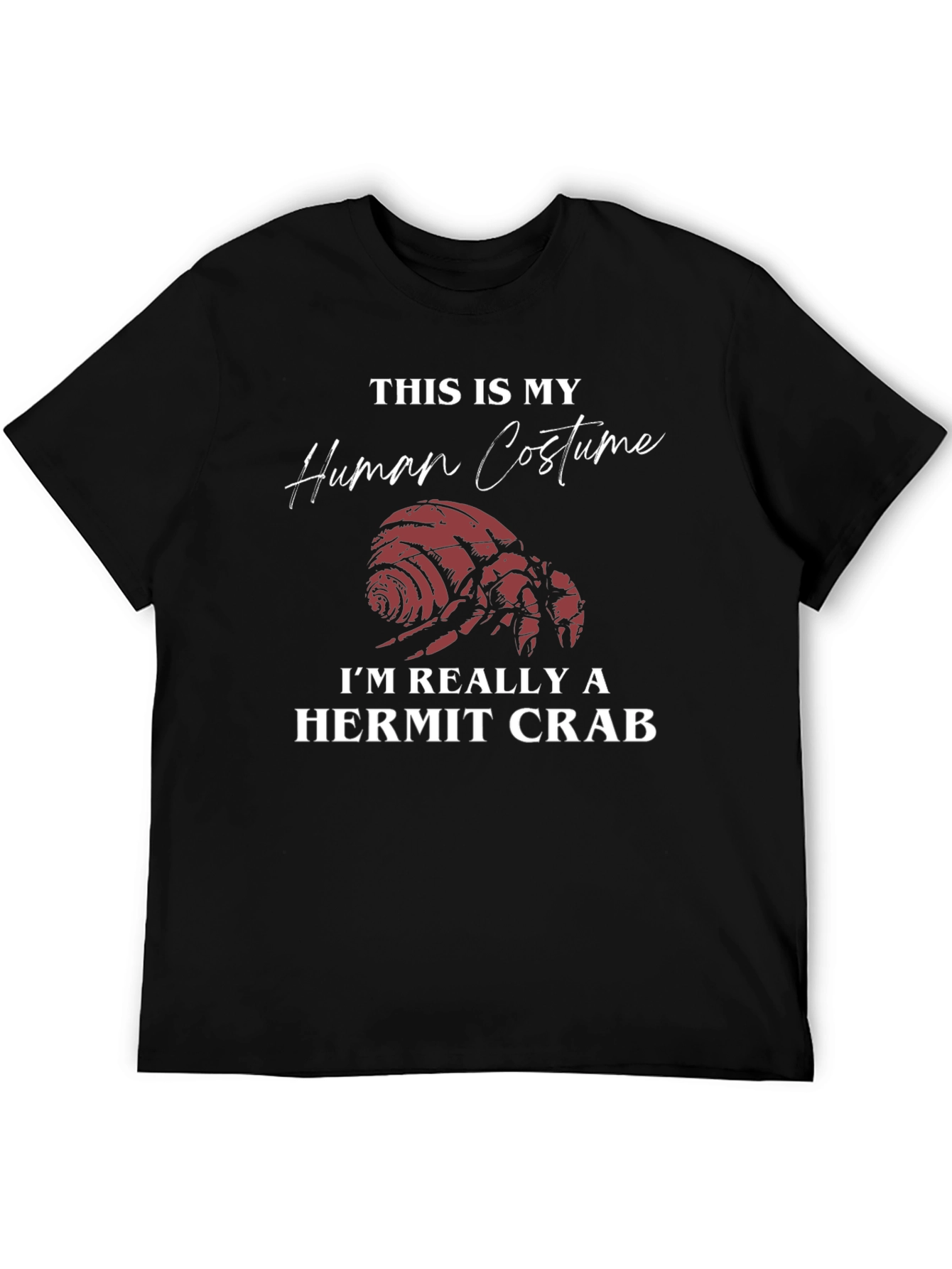 Hermit Crab Human Costume T-Shirt Funny