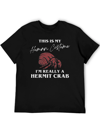 Hermit Crab Human Costume T-Shirt Funny