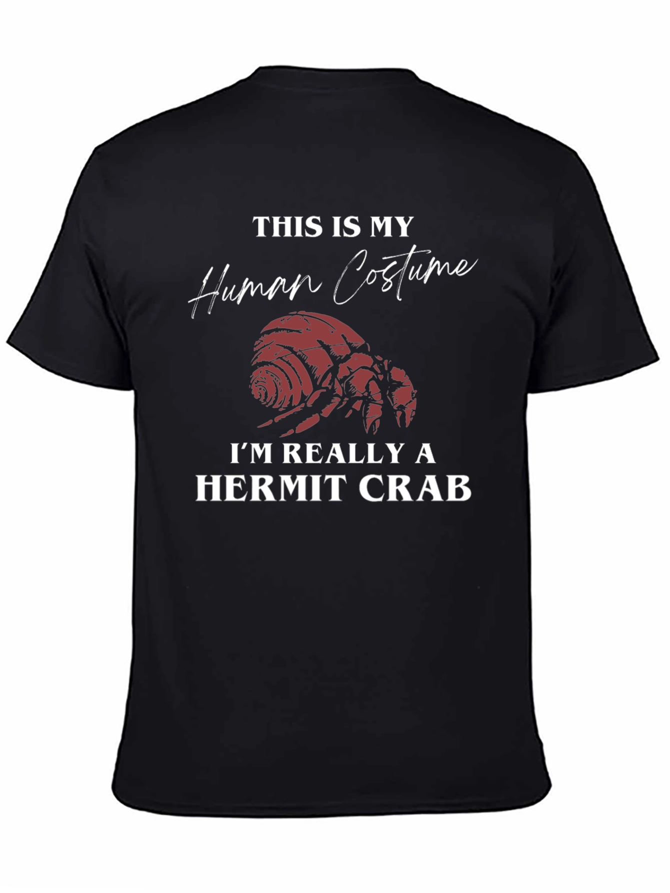 Hermit Crab Human Costume T-Shirt Funny