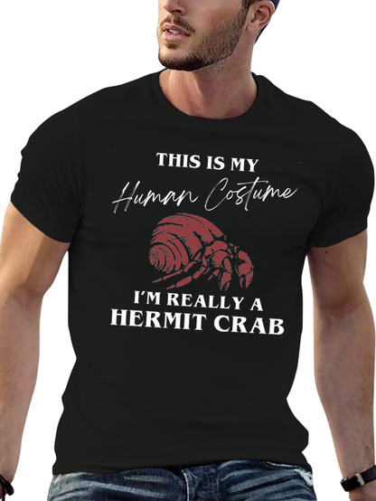 Hermit Crab Human Costume T-Shirt Funny