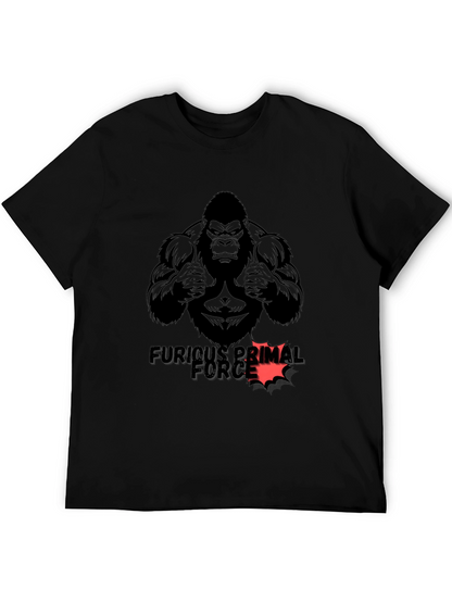 Furious Primal Force Gorilla Graphic Tee