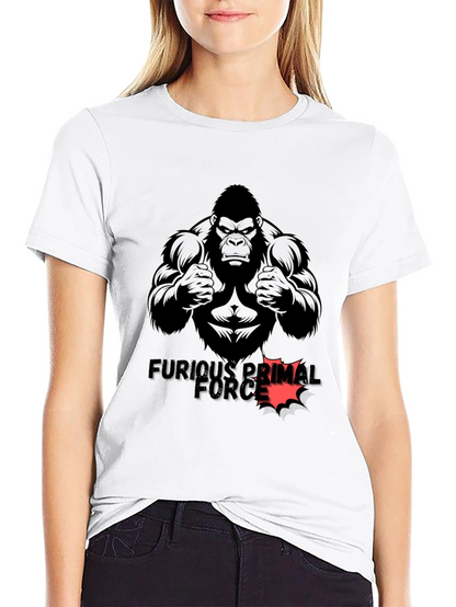 Furious Primal Force Gorilla Graphic Tee