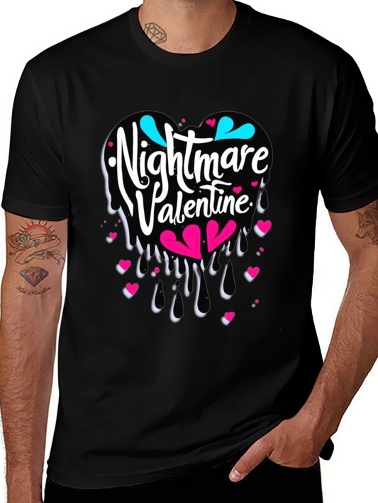Nightmare Valentine Black T-Shirt