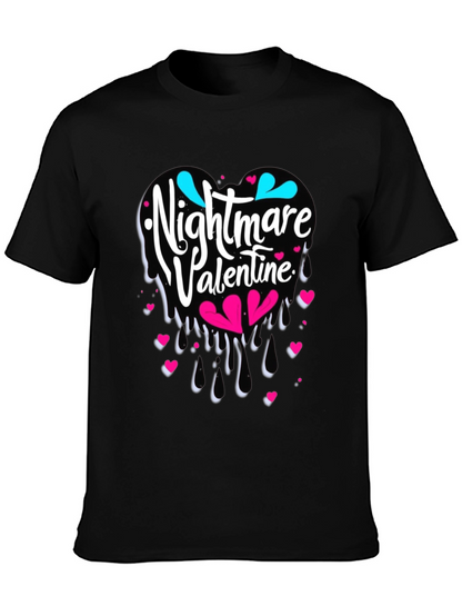 Nightmare Valentine Black T-Shirt