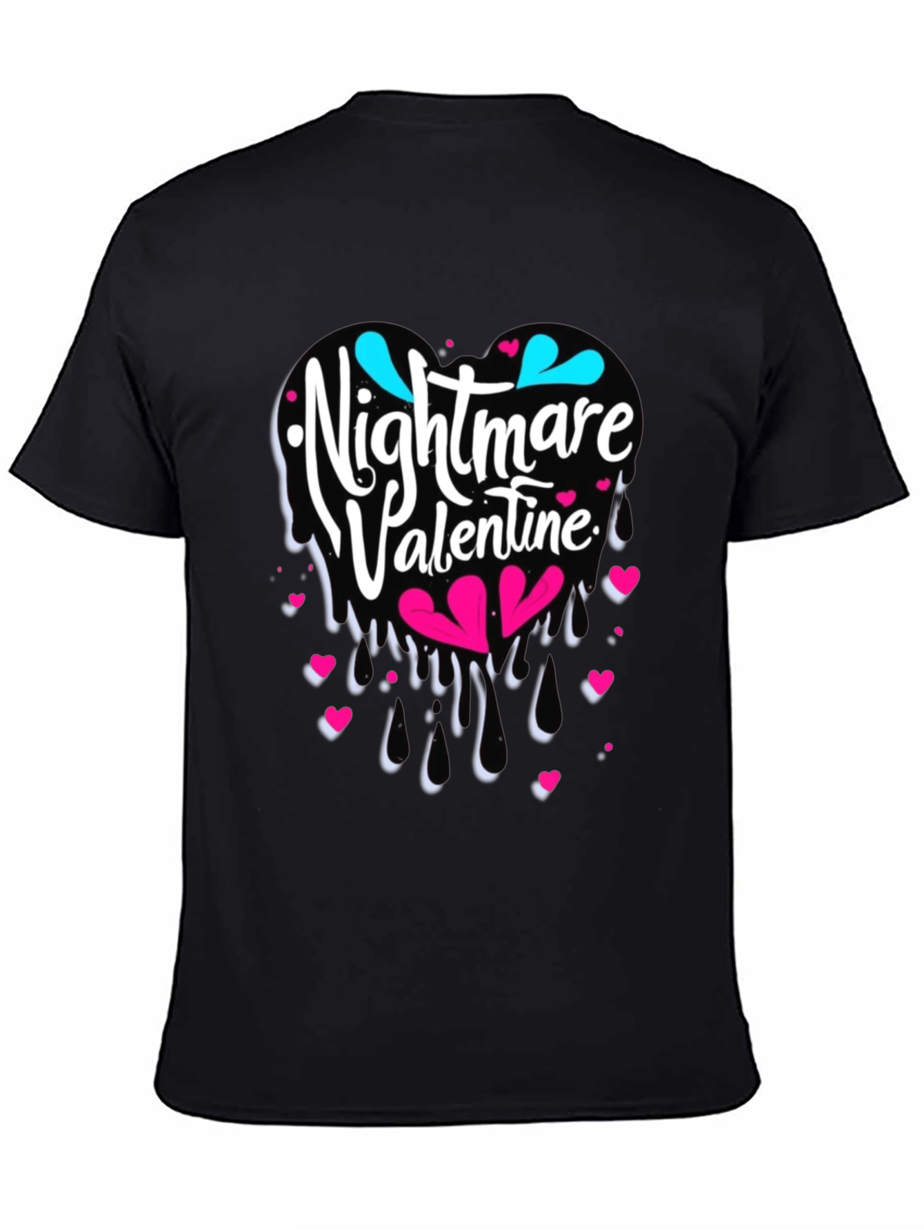 Nightmare Valentine Black T-Shirt