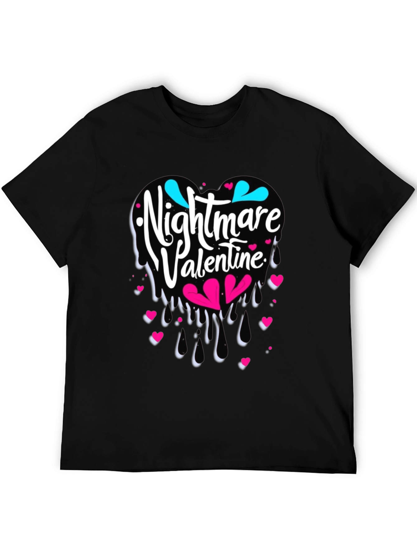 Nightmare Valentine Black T-Shirt