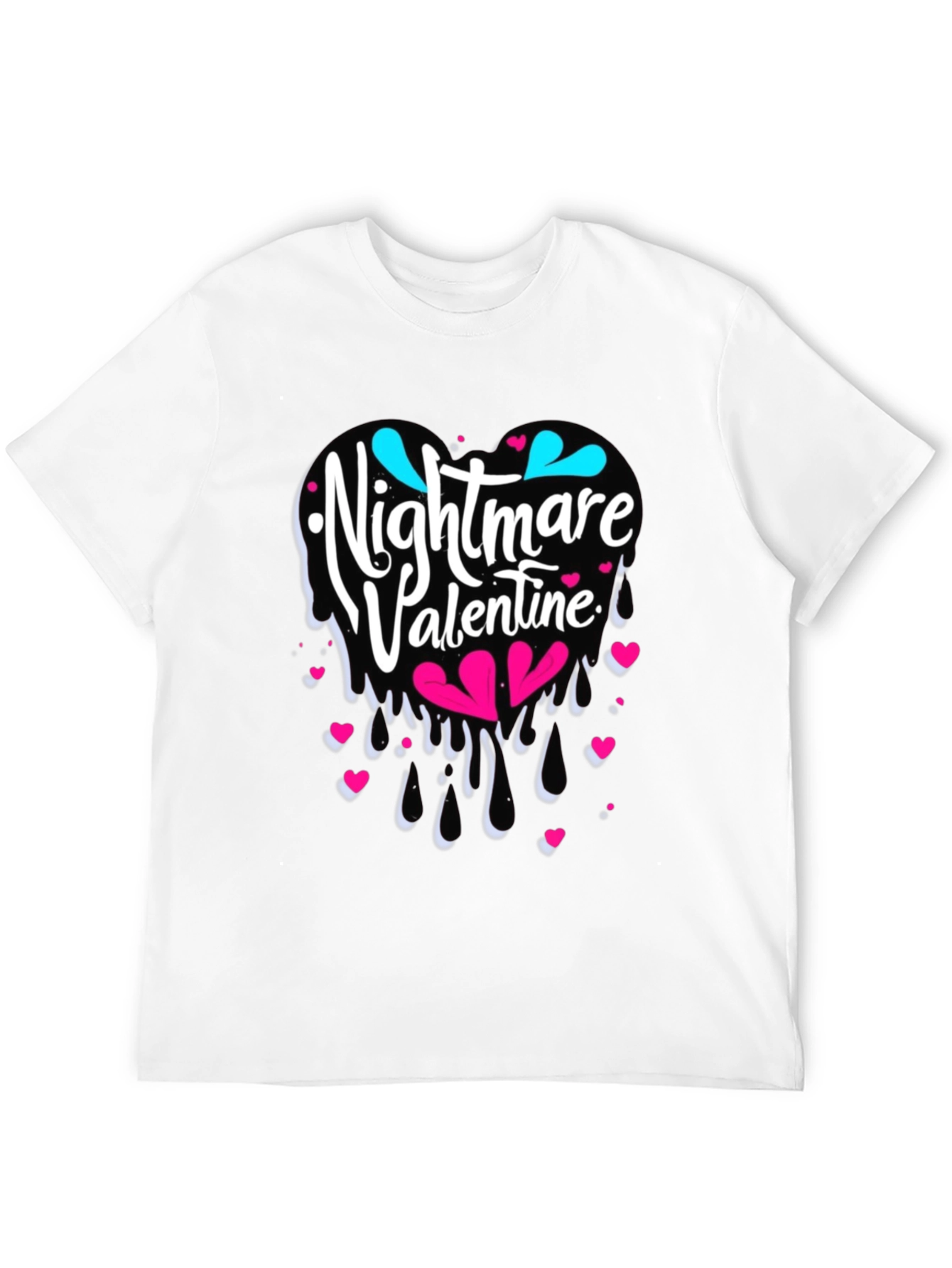 Nightmare Valentine Black T-Shirt
