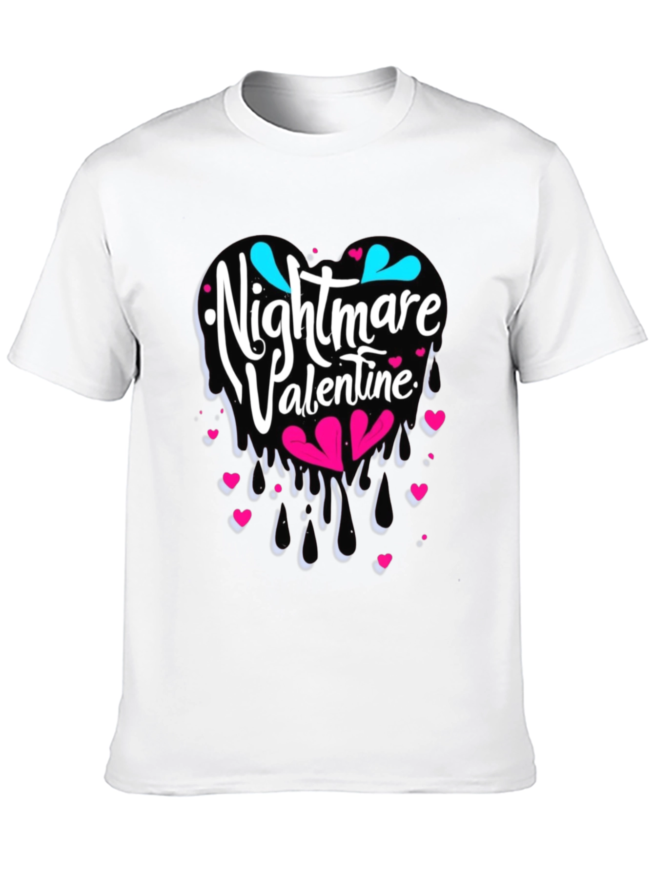 Nightmare Valentine Black T-Shirt