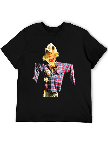 Scarecrow Graphic Tee - Quirky Style