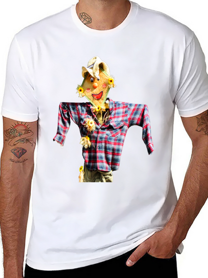 Scarecrow Graphic Tee - Quirky Style
