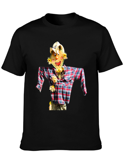 Scarecrow Graphic Tee - Quirky Style
