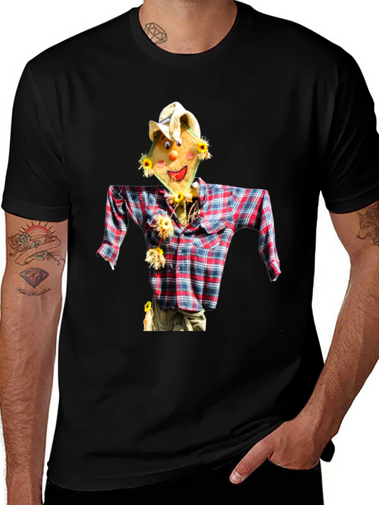 Scarecrow Graphic Tee - Quirky Style