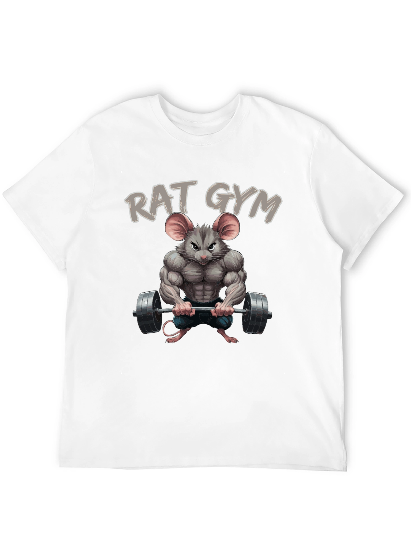 Rat Gym T-Shirt - Funny Workout Apparel