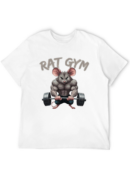 Rat Gym T-Shirt - Funny Workout Apparel