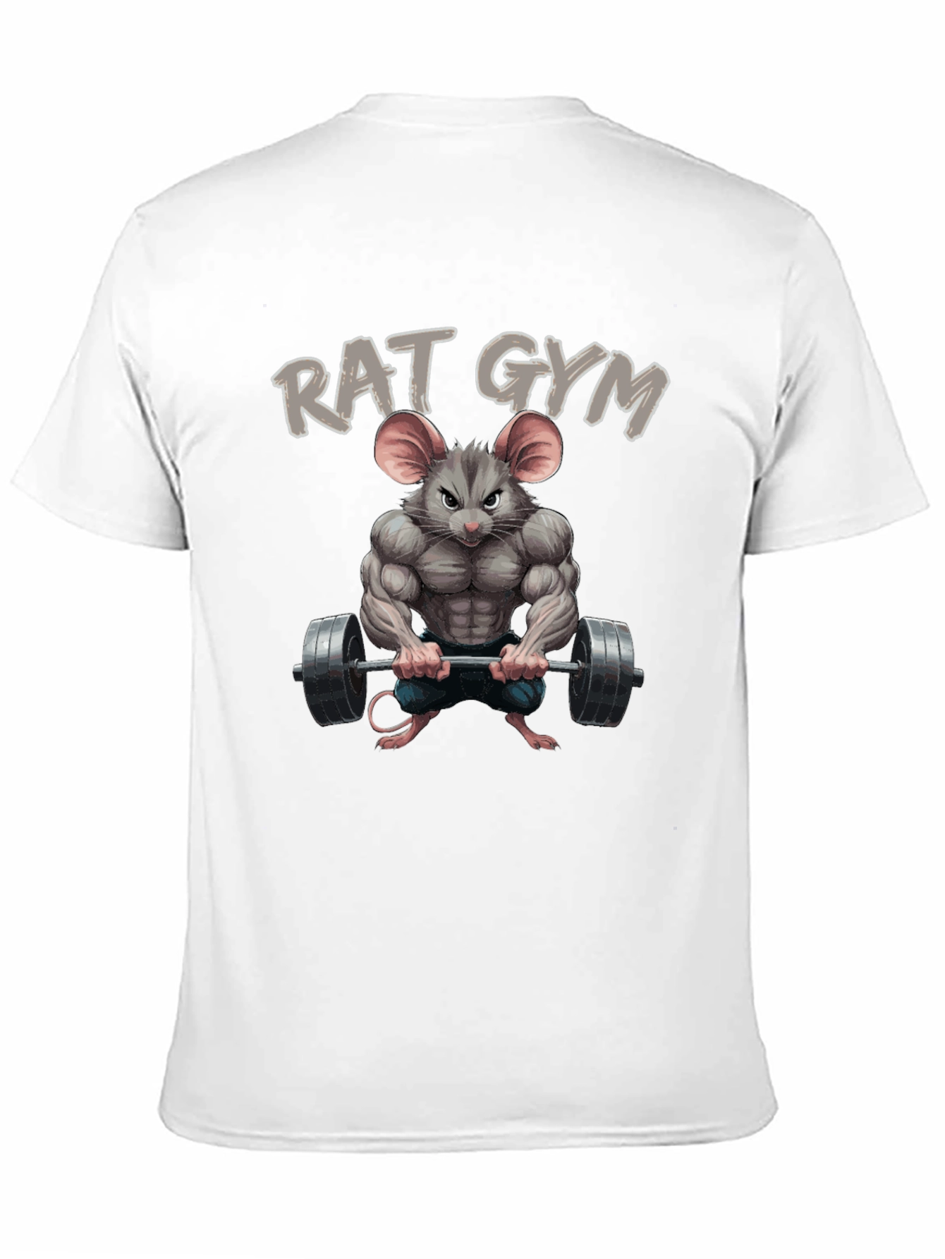 Rat Gym T-Shirt - Funny Workout Apparel