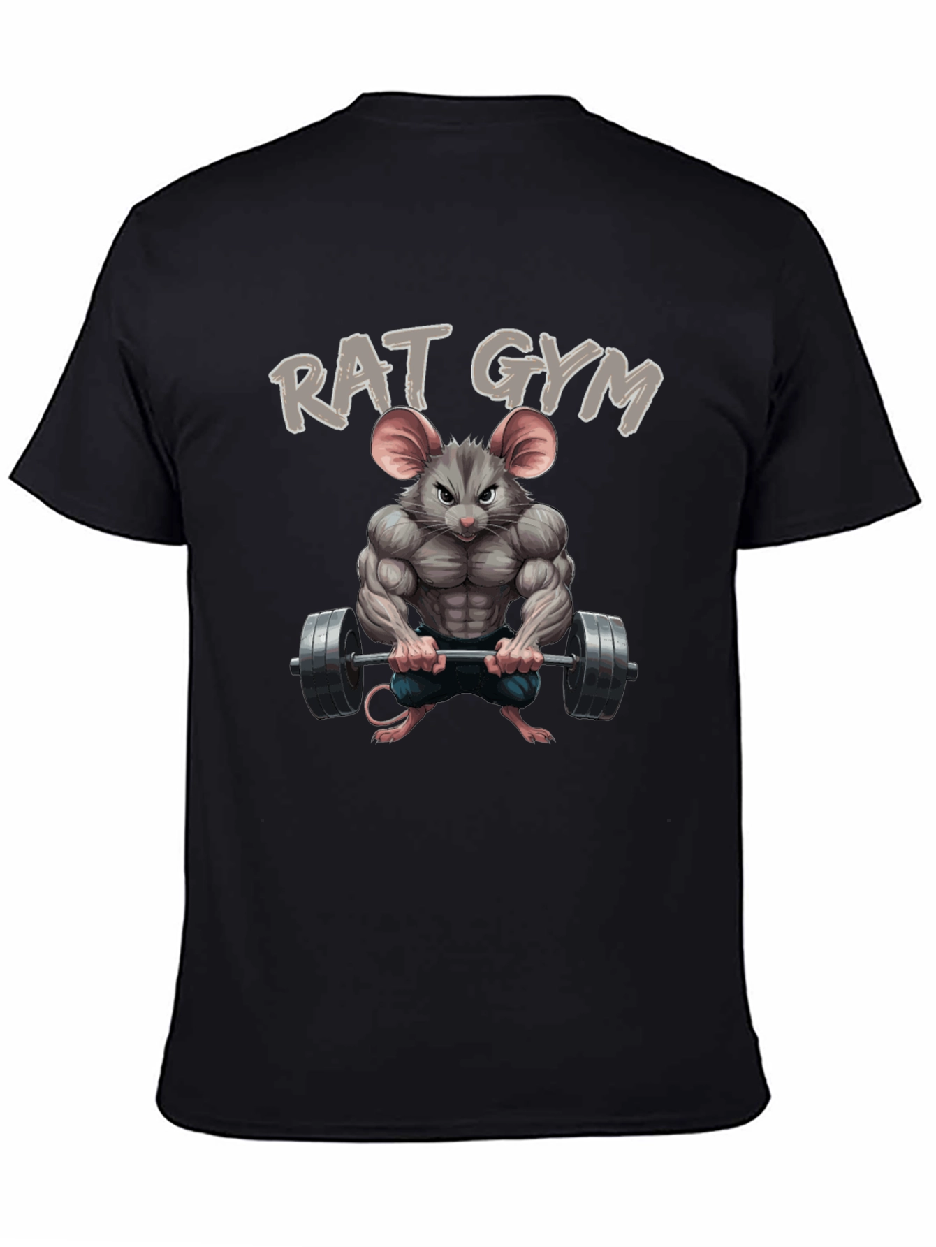 Rat Gym T-Shirt - Funny Workout Apparel