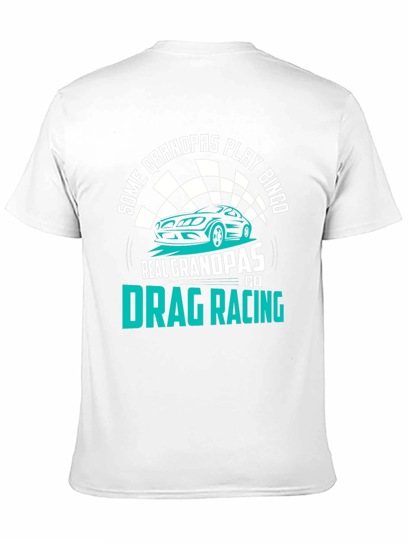 Funny Drag Racing Grandpa T-Shirt