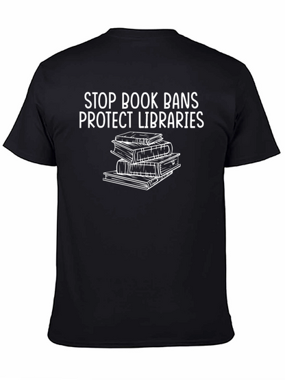 Stop Book Bans Protect Libraries T-Shirt