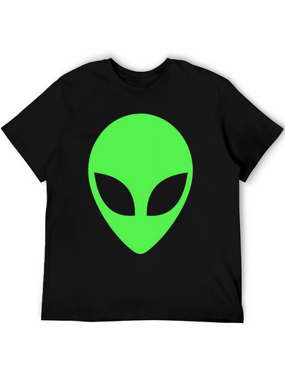 Alien Head Graphic T-Shirt