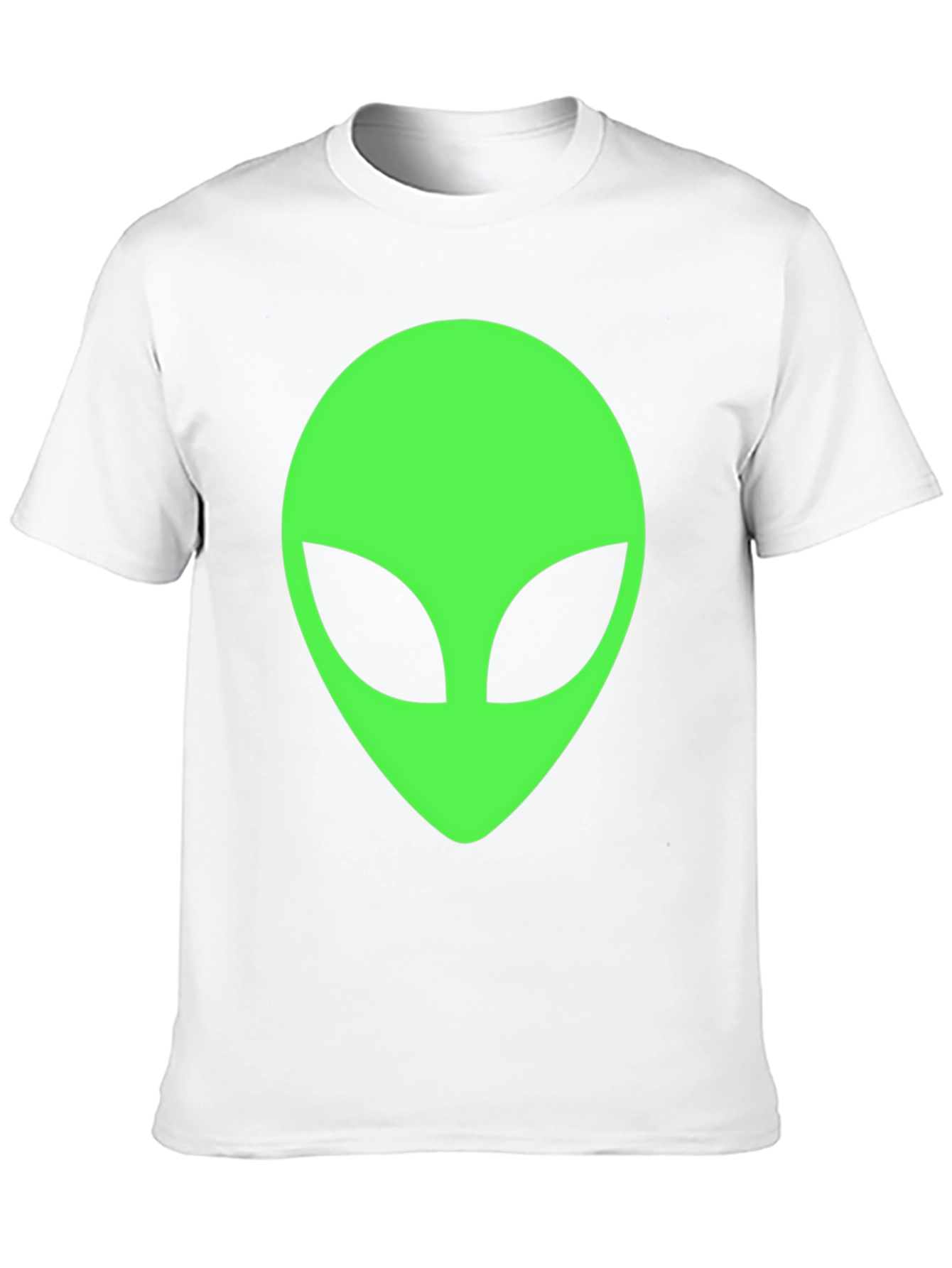 Alien Head Graphic T-Shirt