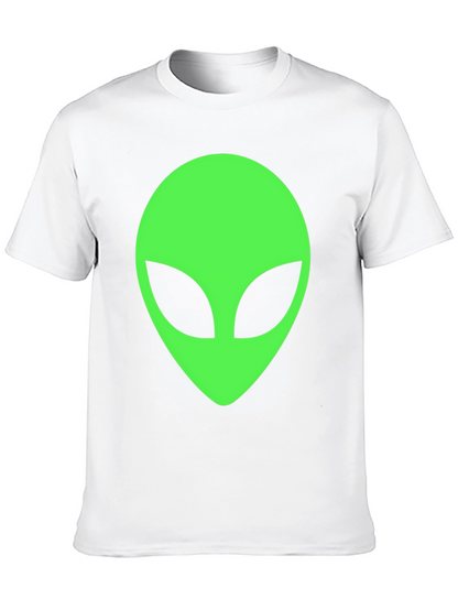 Alien Head Graphic T-Shirt