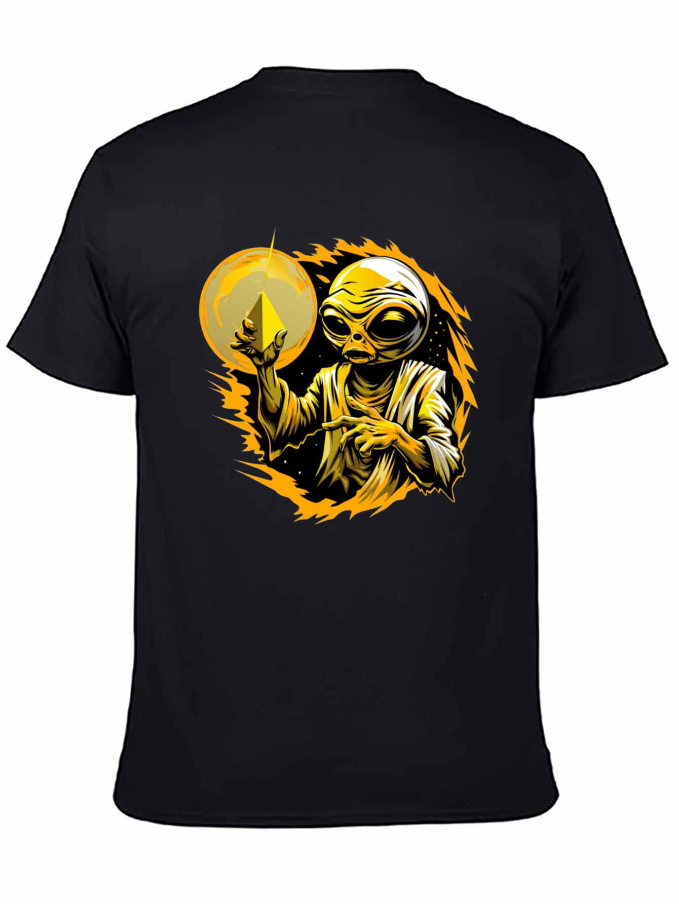 Alien Graphic Tee - Cosmic Design