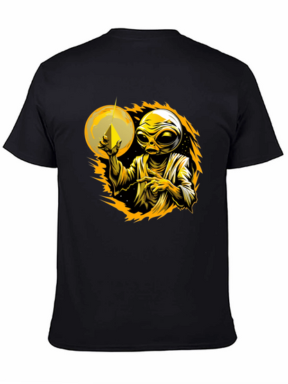 Alien Graphic Tee - Cosmic Design