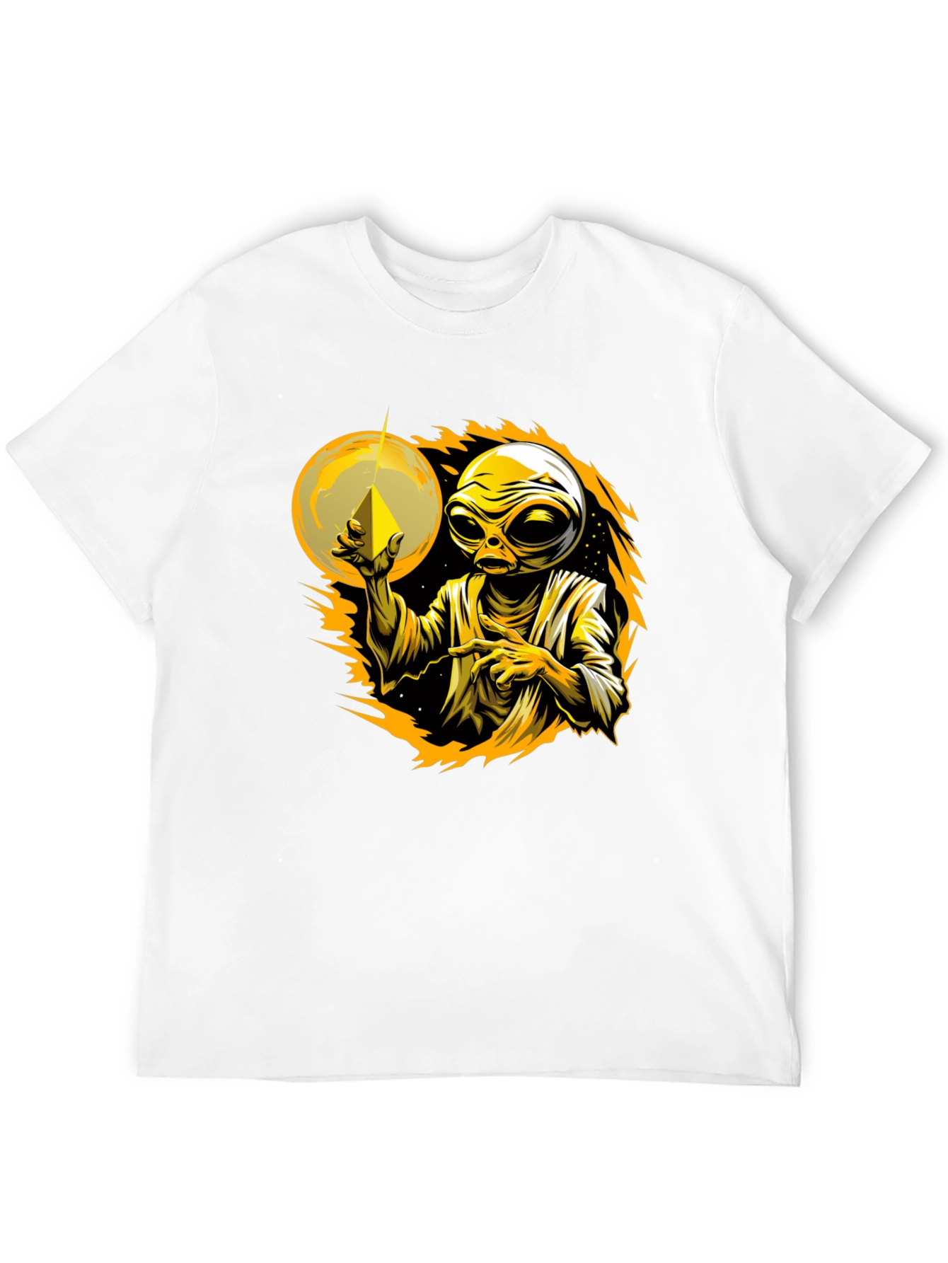 Alien Graphic Tee - Cosmic Design