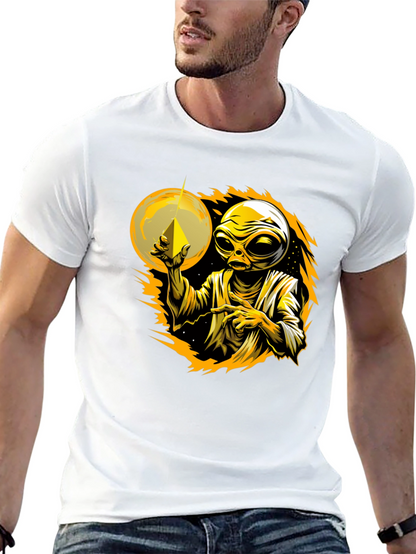 Alien Graphic Tee - Cosmic Design
