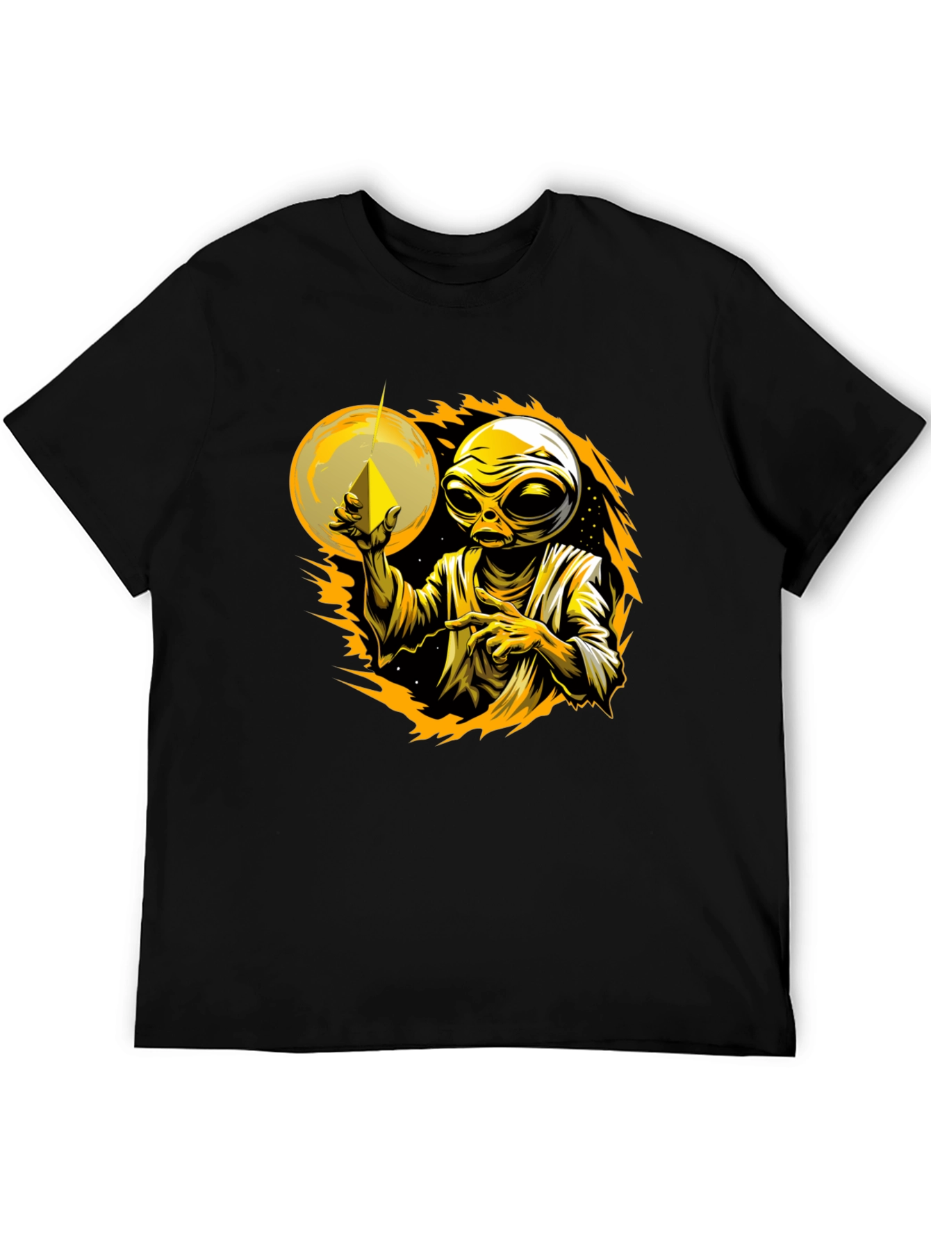 Alien Graphic Tee - Cosmic Design