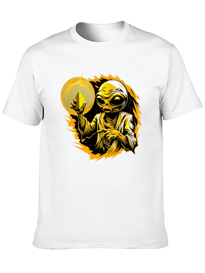 Alien Graphic Tee - Cosmic Design