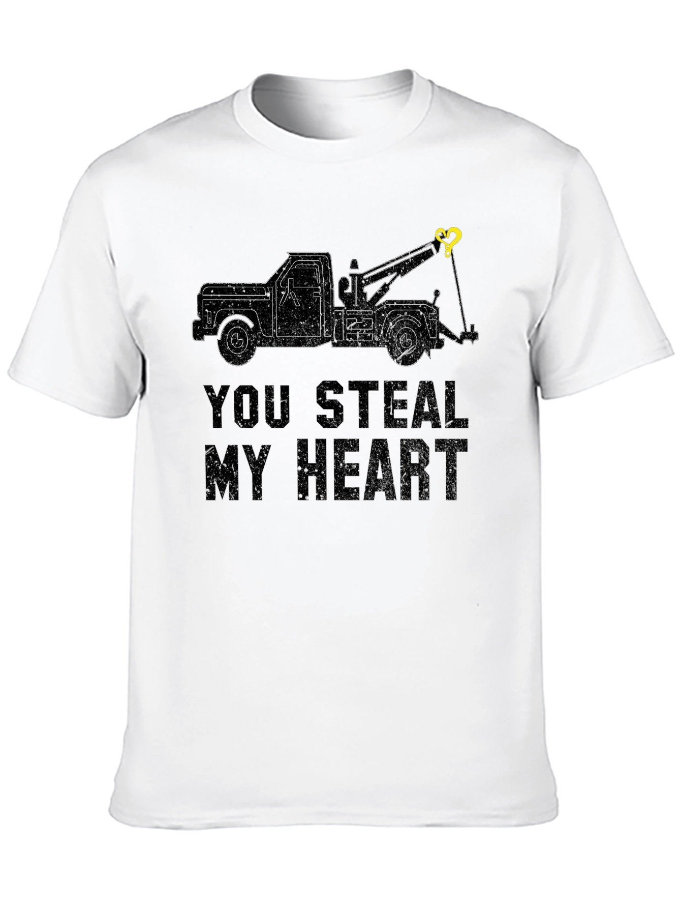 You Steal My Heart Tow Truck T-Shirt