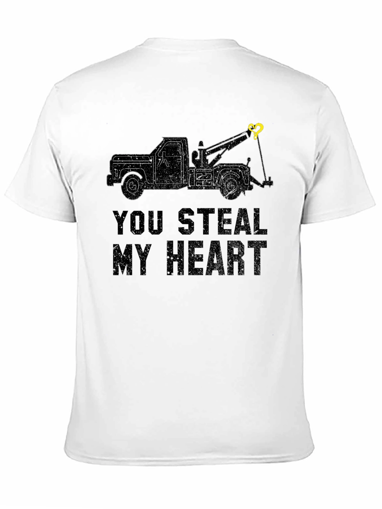 You Steal My Heart Tow Truck T-Shirt