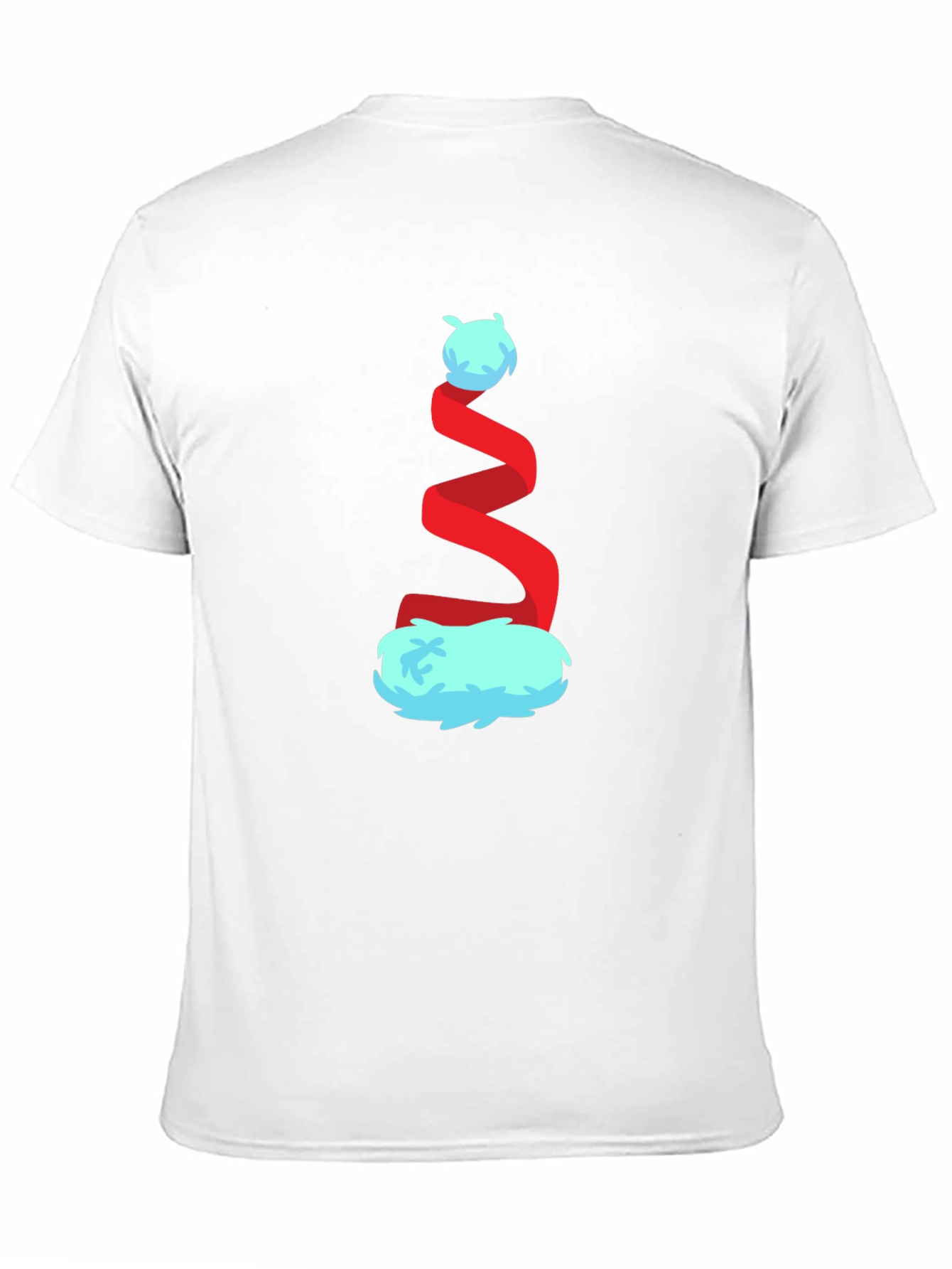 Whimsical Christmas Hat Graphic Tee - Festive Holiday Style