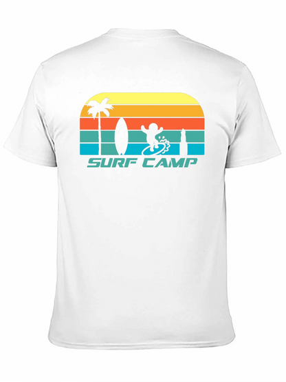 Surf Camp Graphic Tee - Retro Style