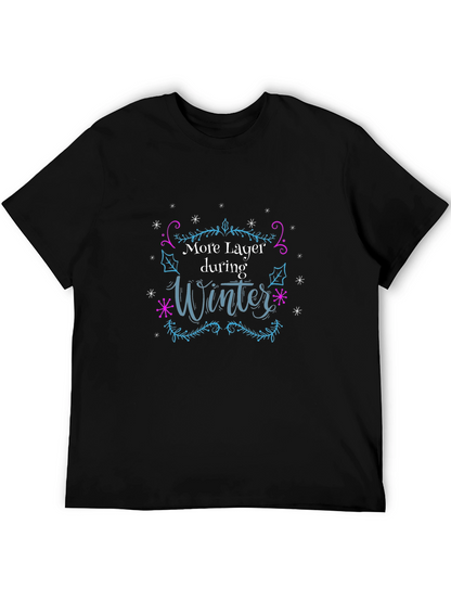 Winter Layer T-Shirt - Holiday Season Tee