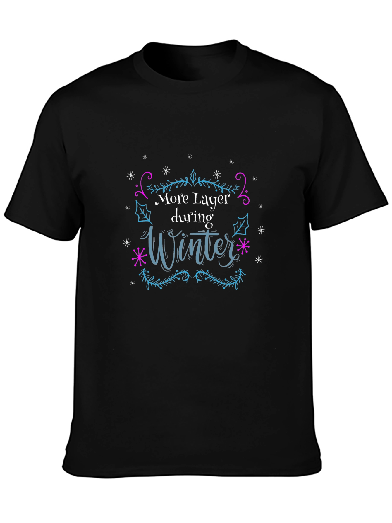 Winter Layer T-Shirt - Holiday Season Tee