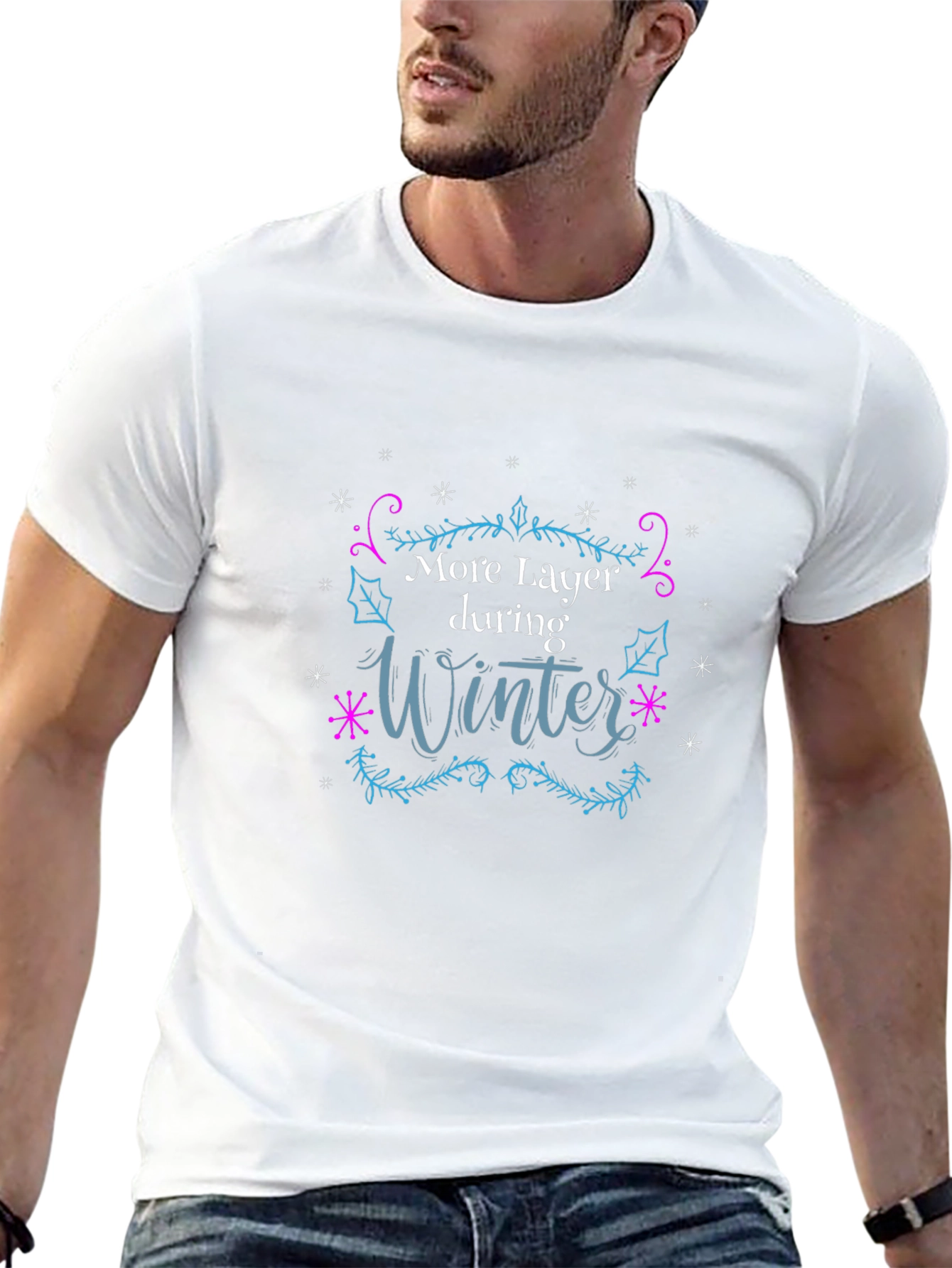 Winter Layer T-Shirt - Holiday Season Tee