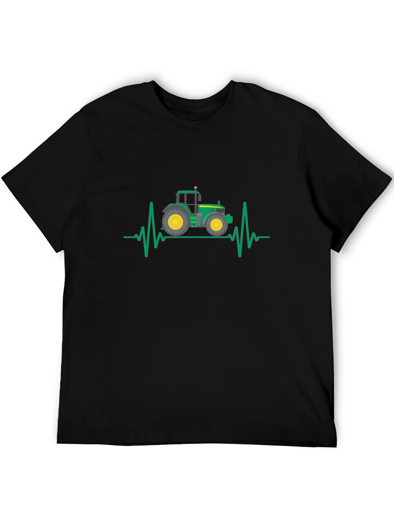 Tractor Heartbeat Graphic T-Shirt