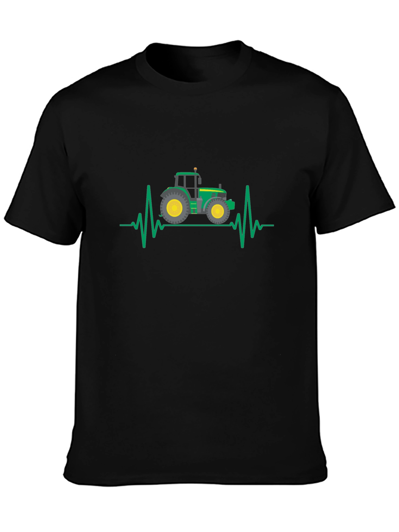 Tractor Heartbeat Graphic T-Shirt