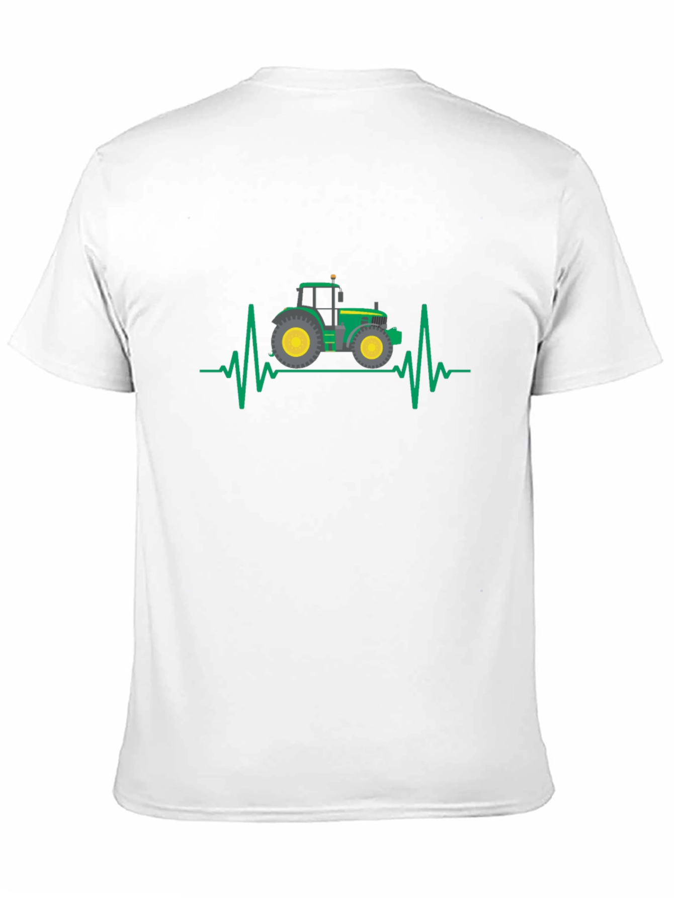 Tractor Heartbeat Graphic T-Shirt