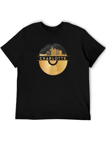 Charlotte Vinyl Record T-Shirt
