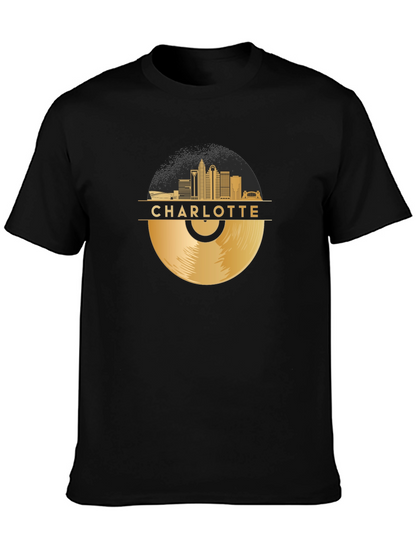 Charlotte Vinyl Record T-Shirt