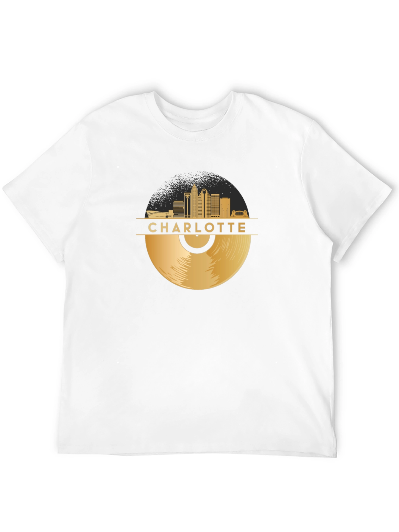 Charlotte Vinyl Record T-Shirt