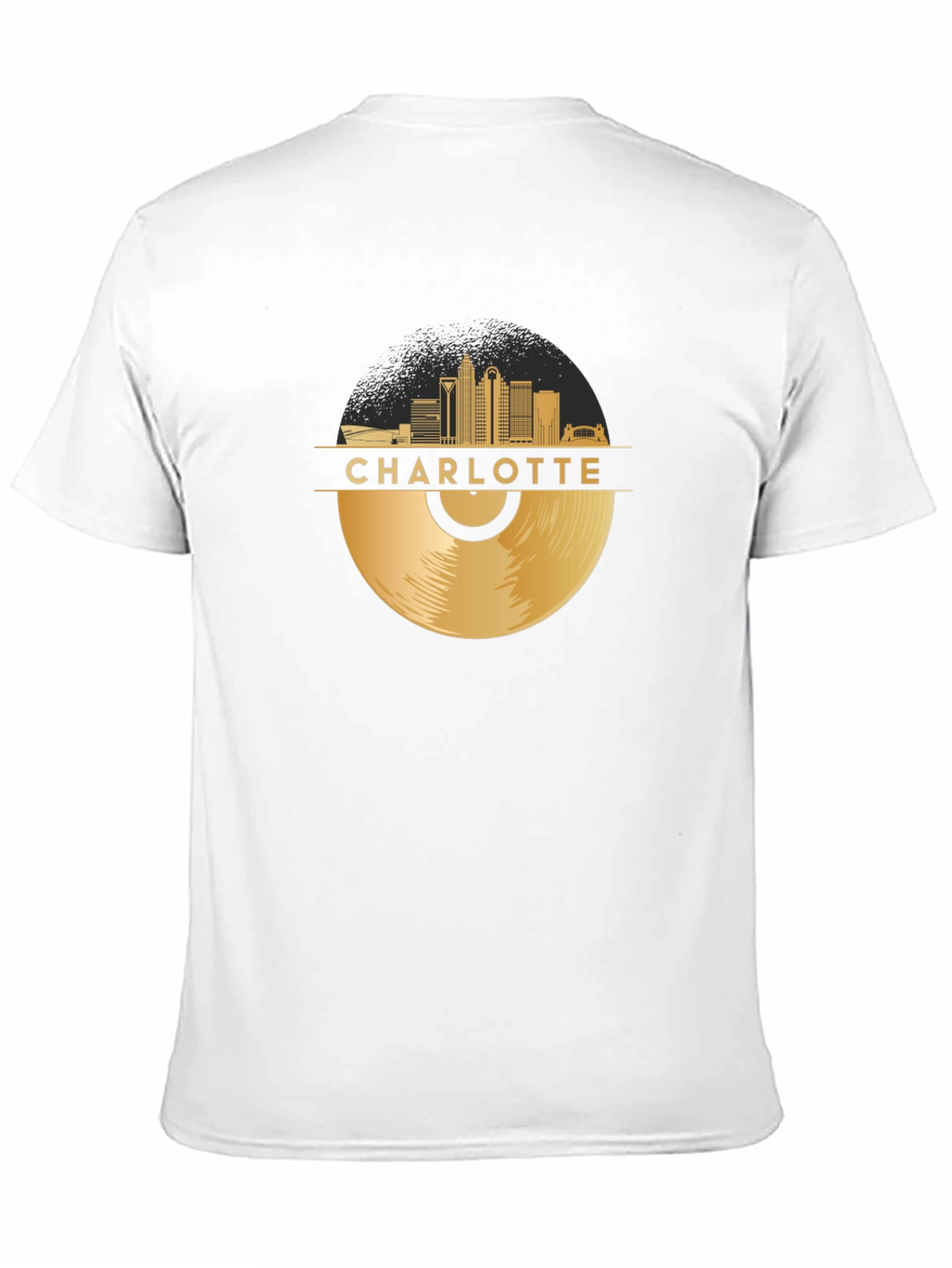 Charlotte Vinyl Record T-Shirt