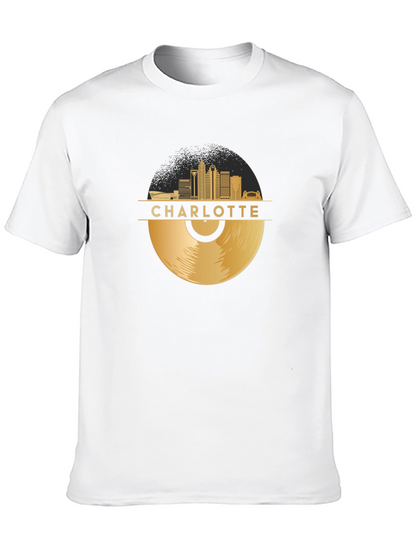Charlotte Vinyl Record T-Shirt