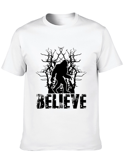 Believe Bigfoot T-Shirt - Cryptid Tee