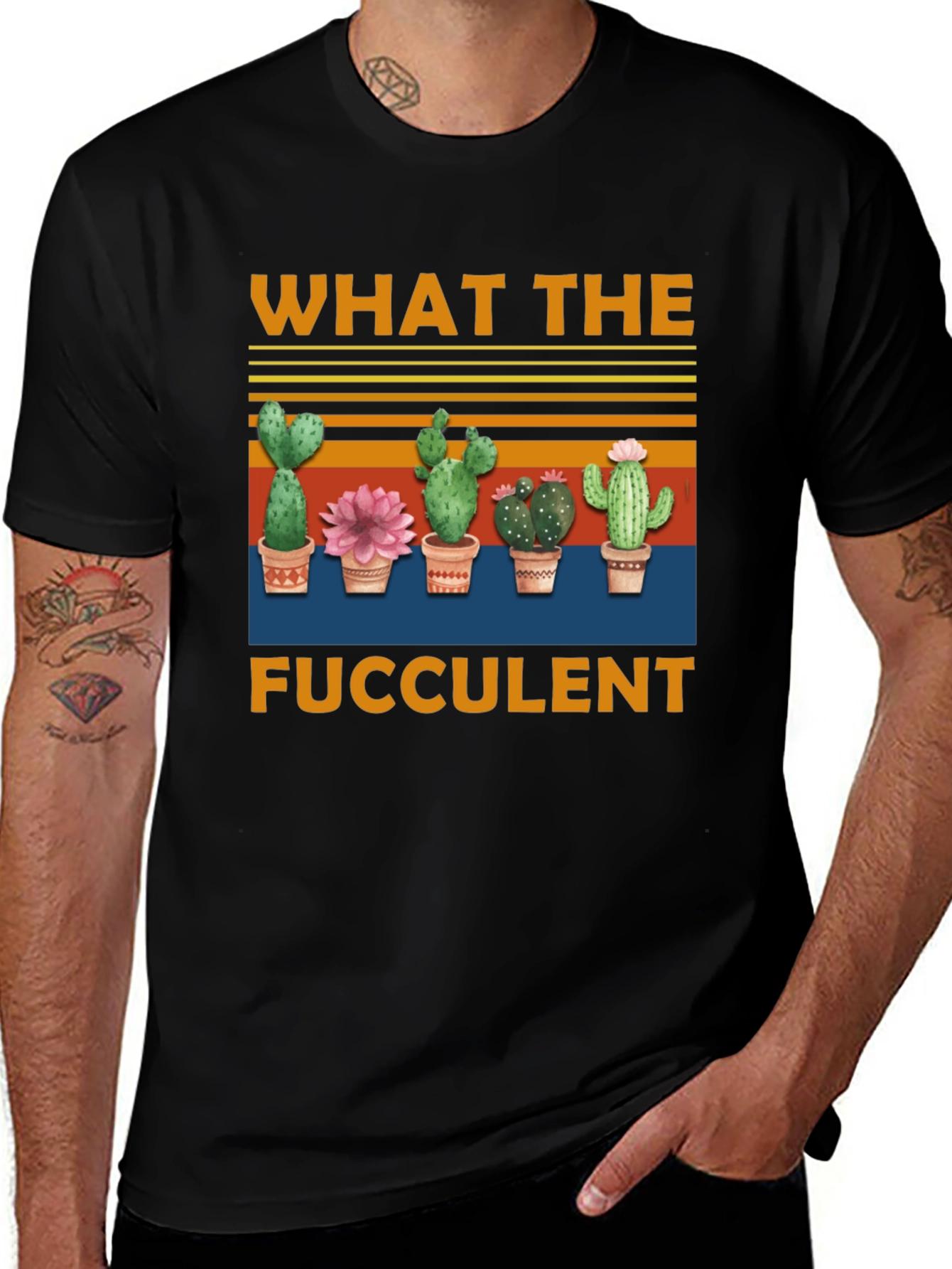 What The Fucculent T-Shirt | Cactus Graphic Tee
