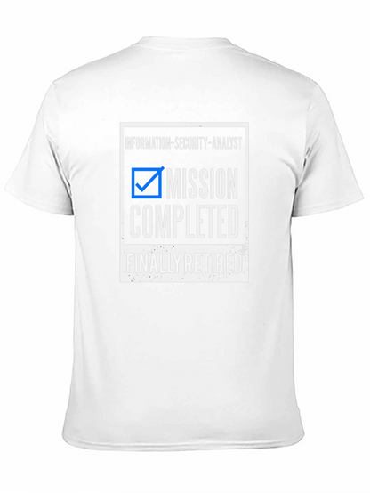 Information Security Analyst Retirement T-Shirt