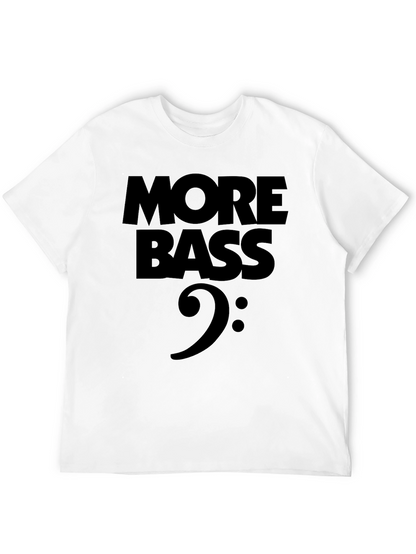 More Bass Music Graphic T-Shirt